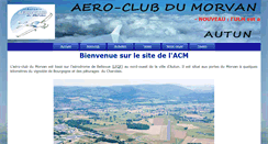 Desktop Screenshot of aeroclubdumorvan.com